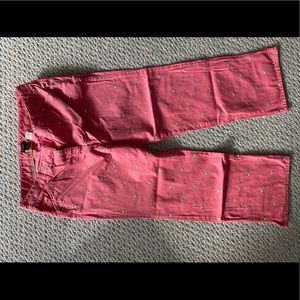 Size 10 JCrew martini crop pants